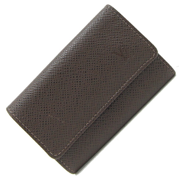 Louis Vuitton Case Grizzly Brown Taiga Key Multicle - Picture 2 of 8